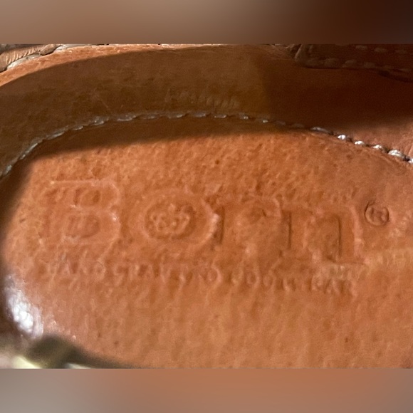 Born Strap Back Leather Upper and Lining Sandal Sz 9 M - Picture 5 of 7